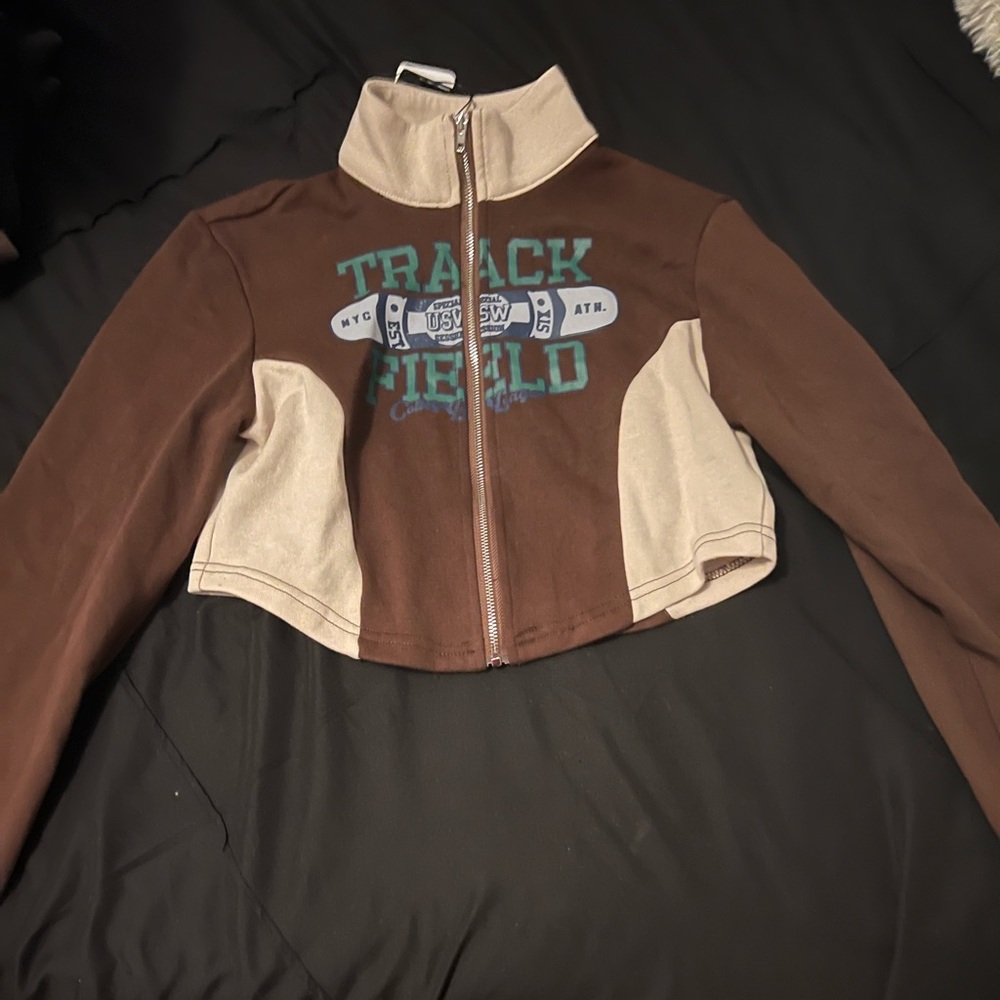 Fashion Nova Trackset Top Size Medium